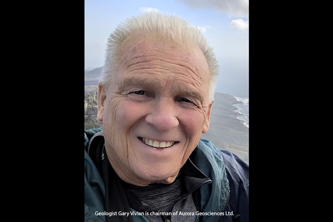 Geologist Gary Vivian is chairman of Aurora Geosciences Ltd.